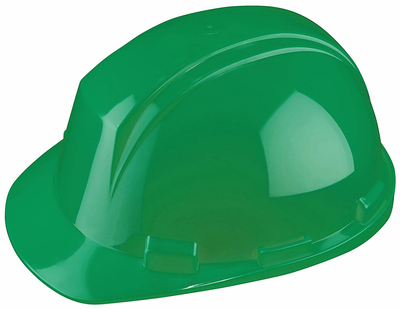 One Size Yellow ANSI Type II Dynamic Safety HP542//02 Mont-Blanc Hard Hat with 4-Point Nylon Suspension and Pin Lock Adjustment