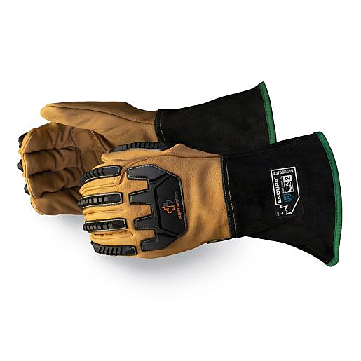 GRIT×LTDRコラボ　高級本革 9oz(Bag Glove) superiorglove® 375GKGVB-2XL Endura® Impact-Resistant Kevlar