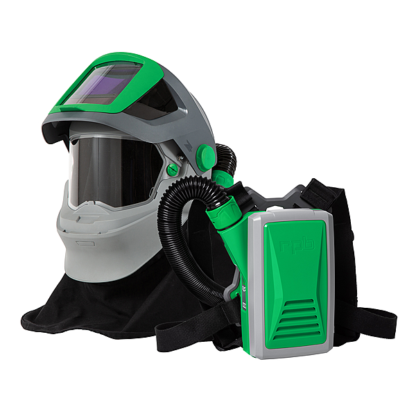 RPB 15-0020 Z4 Respirator, FR Shoulder Cape with HX5