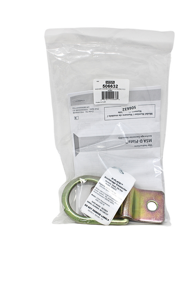 MSA 506632 D-ring and Plate Anchorage Connector for steel and I  