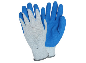 The Safety Zone Mens White String Gloves