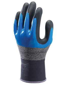 12-PACK SHOWA® ATLAS® NT370 Nitrile Garden Gloves (Assorted